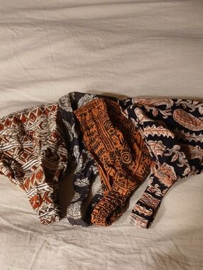 *Bundle* Boho Elastic Headbands Set Of Four